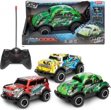 RC-Geländewagen 16 cm leuchtet mit Batterien