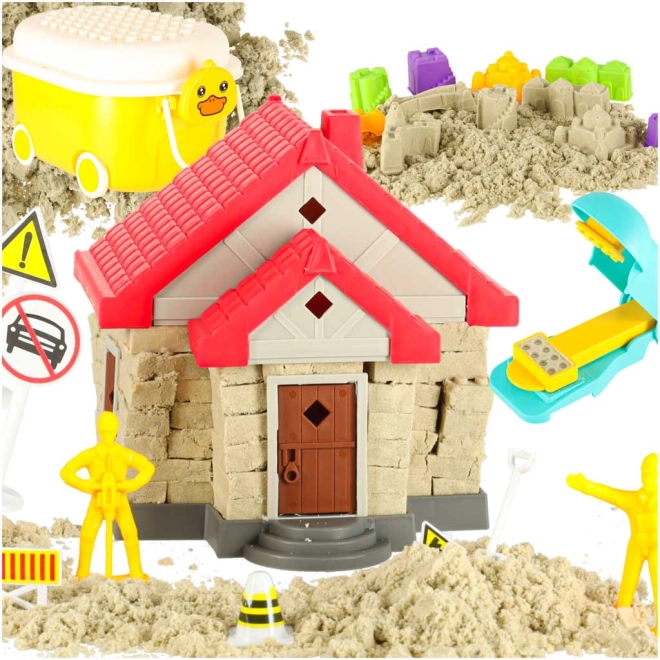 Kinderkreativset mit Häuschen und Förmchen 750 g