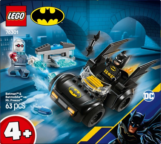 Batman und Batmobil gegen Mr. Freeze LEGO Set