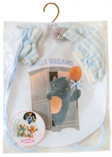 Kleidung für die Puppenbaby New Born mit Zubehör