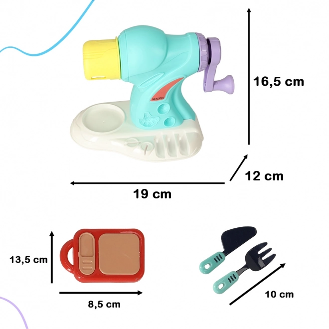 Kreativer Pastamaschine Plastilin Set mit 44 Teilen