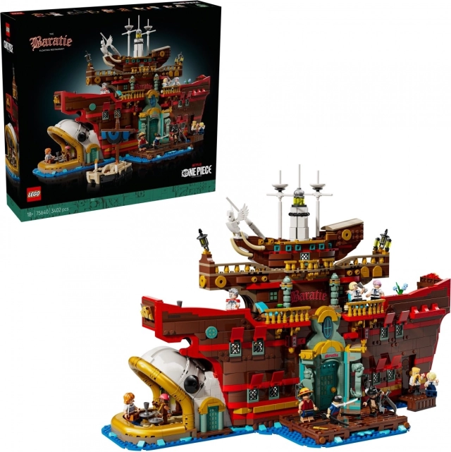 Lego ONE PIECE schwimmendes Restaurant Baratie