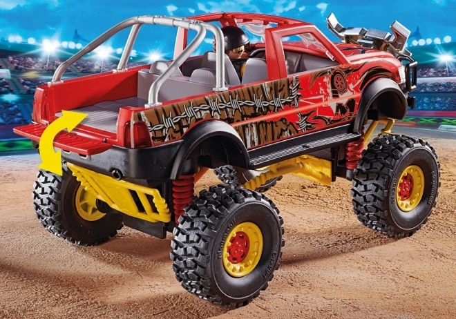 Playmobil Stunt Show Bull Monster Truck Rogacz Bauset