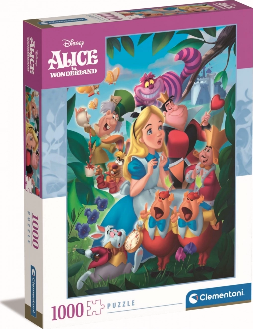 Clementoni Puzzle Alice im Wunderland 1000 Teile