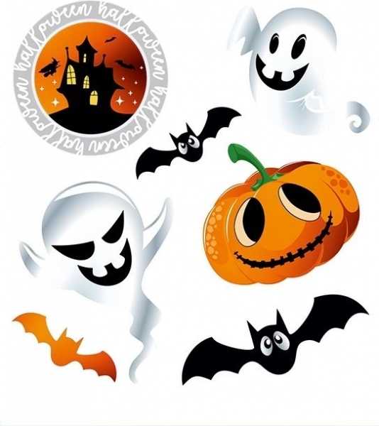 Fröhliche Halloween-Motive