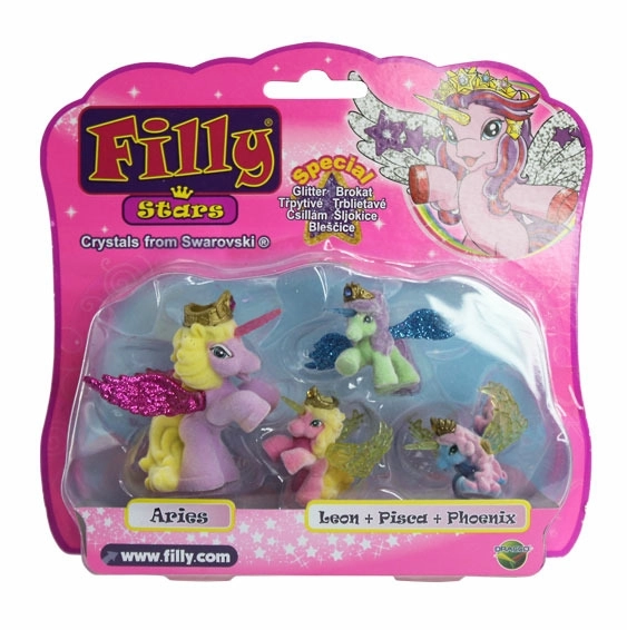 Filly Stars Familie Figuren Set mit 1+3 Pferdchen