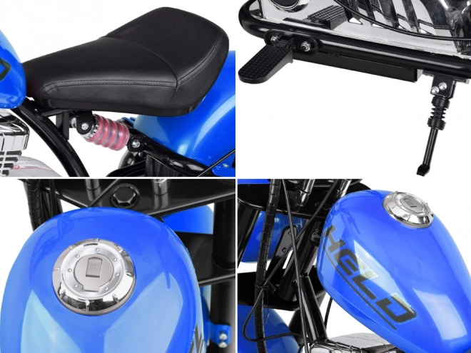 Elektrischer Chopper Motorrad für Kinder – Blau