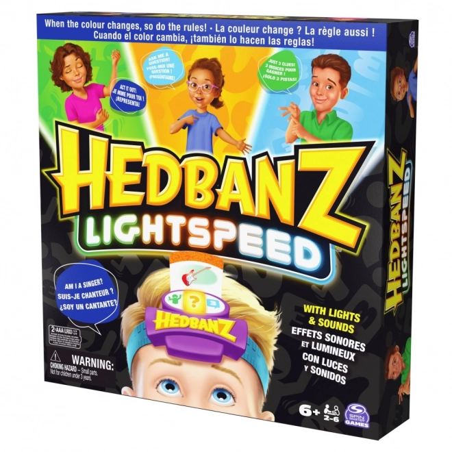 Hedbanz Lightspeed Ratespiel