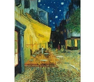 Clementoni Puzzle Museum Kollektion: Terrasse eines Cafés bei Nacht 1000 Teile