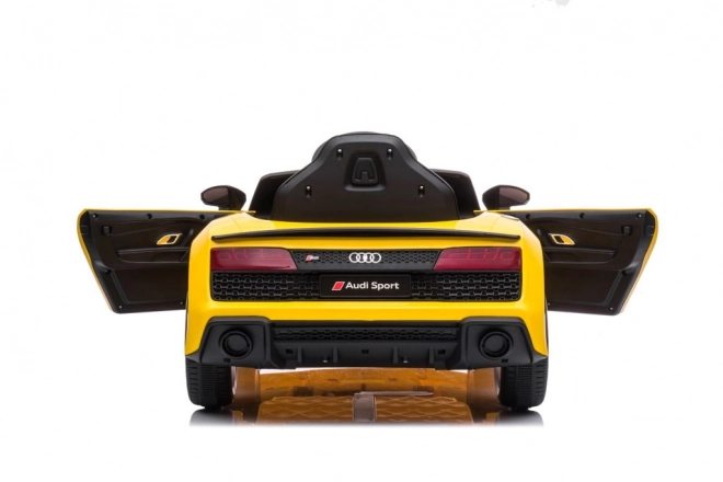 Elektrisches Kinderauto Audi R8 Gelb