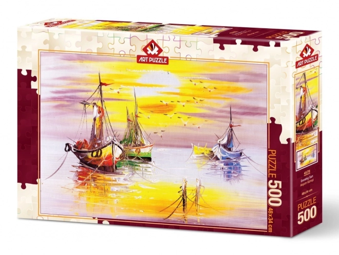 Puzzle Sonnenuntergang 500 Teile