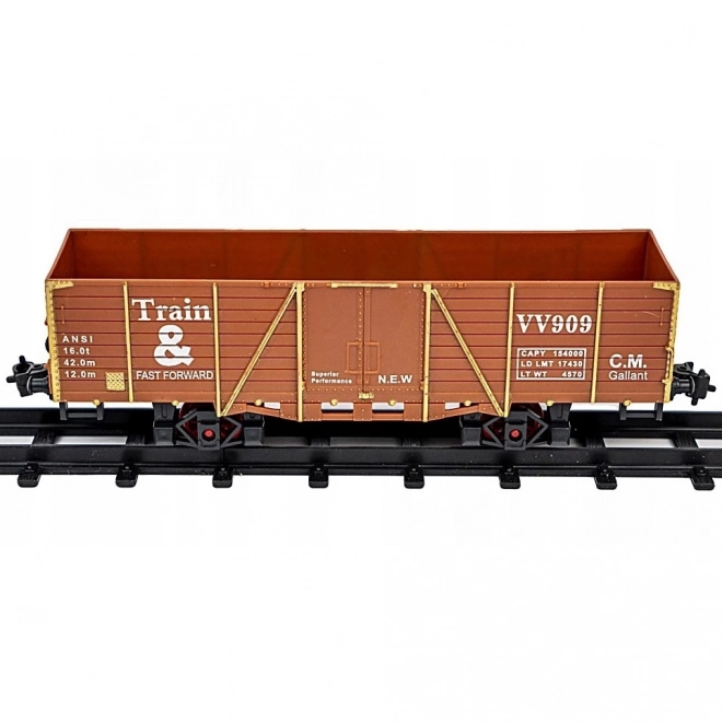 Klassische Elektrische Eisenbahn mit Geräusch und Licht