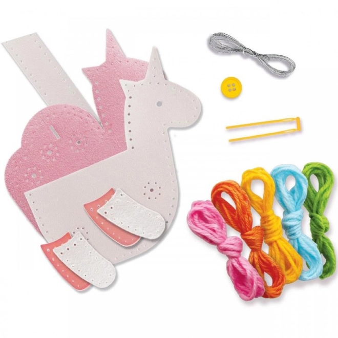 4M Einhorn Leder Geldbörse Set