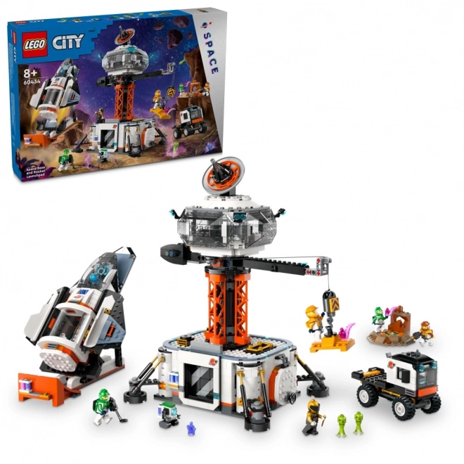 Lego City Weltraumstation und Raketenstartplatz