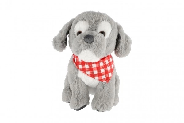 Kuscheltier Hund Azorek Grau 26 cm