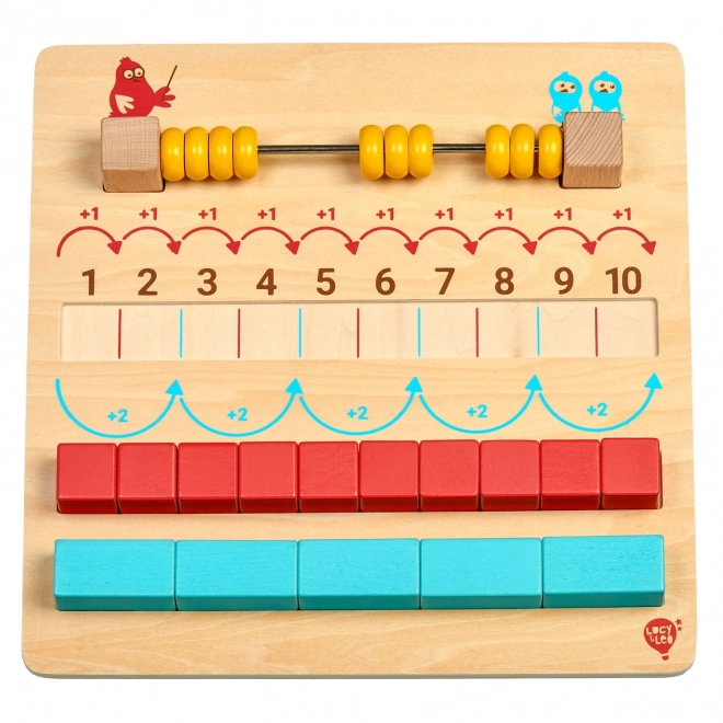 Meine erste Mathematik Holzspielset von Lucy & Leo