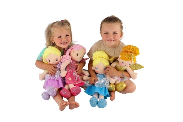 Panenka Fee Lila Stoffpuppe 40 cm