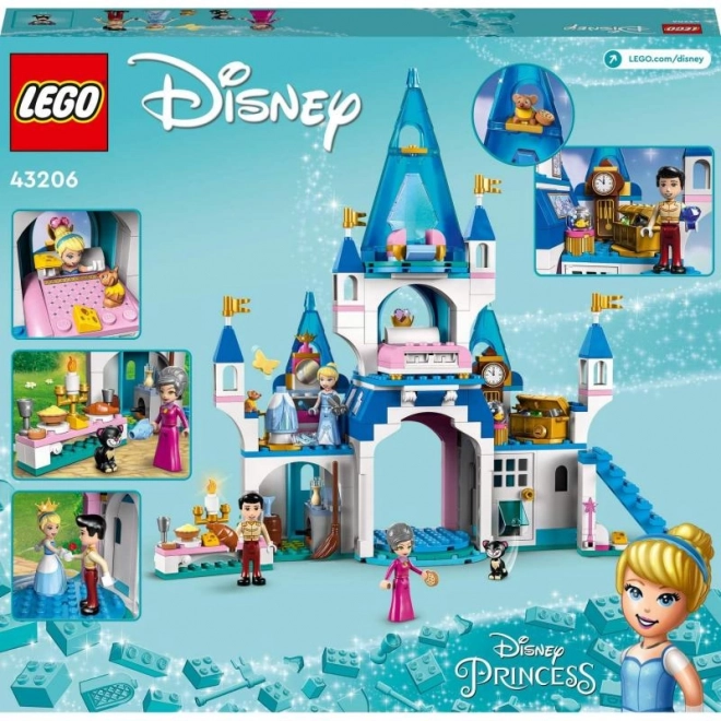 Cinderellas Schloss mit dem schönen Prinzen von LEGO Disney