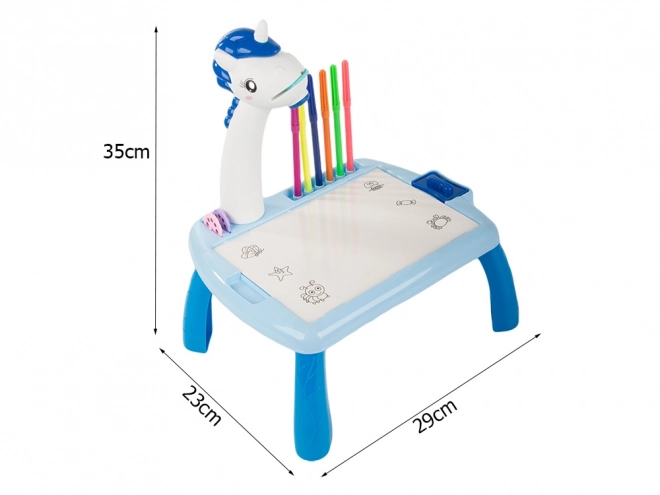 Rückprojektor Zeichentisch Kinder Kreativset
