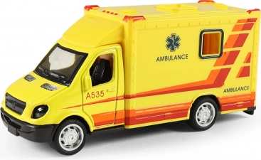 Metall- und Kunststoff-Rettungswagen mit Aufziehmotor