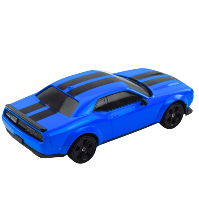 Ferngesteuertes Drift-Auto mit austauschbaren Rädern - Blau