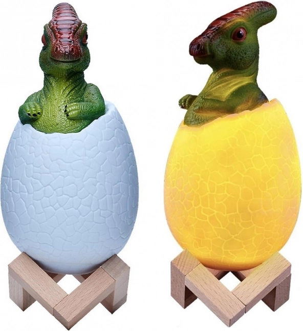 Verspieltes Design eines Dinosaurier-Eis