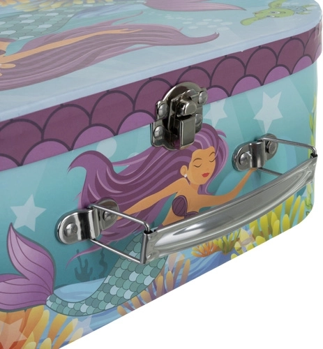 Stabiler Metallkoffer für unterwegs