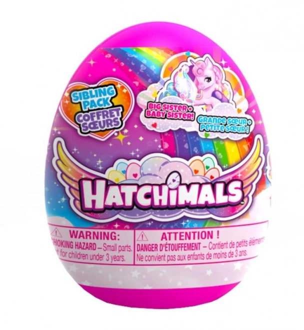 Hatchimals Ei mit Geschwistern