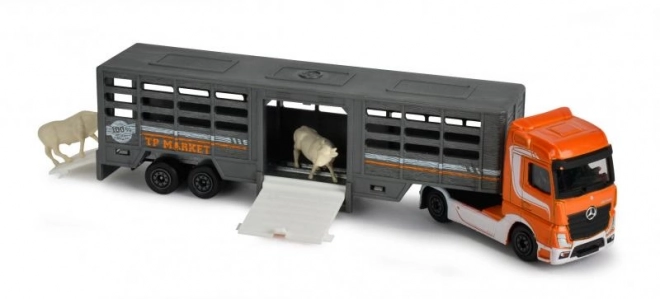 Metall-LKW mit Anhänger, verschiedene Modelle