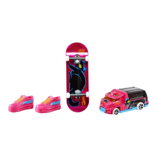 Hot Wheels Sammleredition Fingerboard und Schuhe