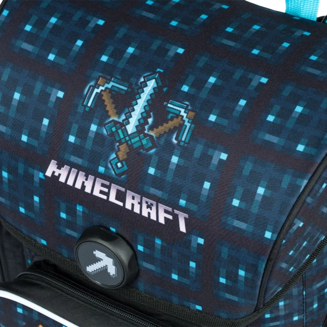 Schulranzen Ergo Minecraft Blaue Axt