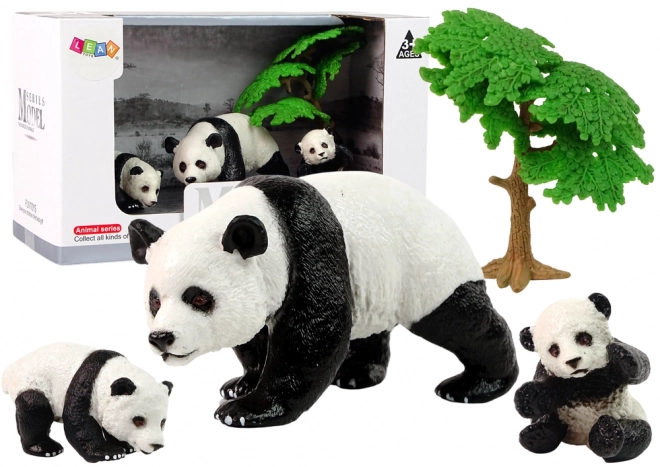 Panda-Figuren Set