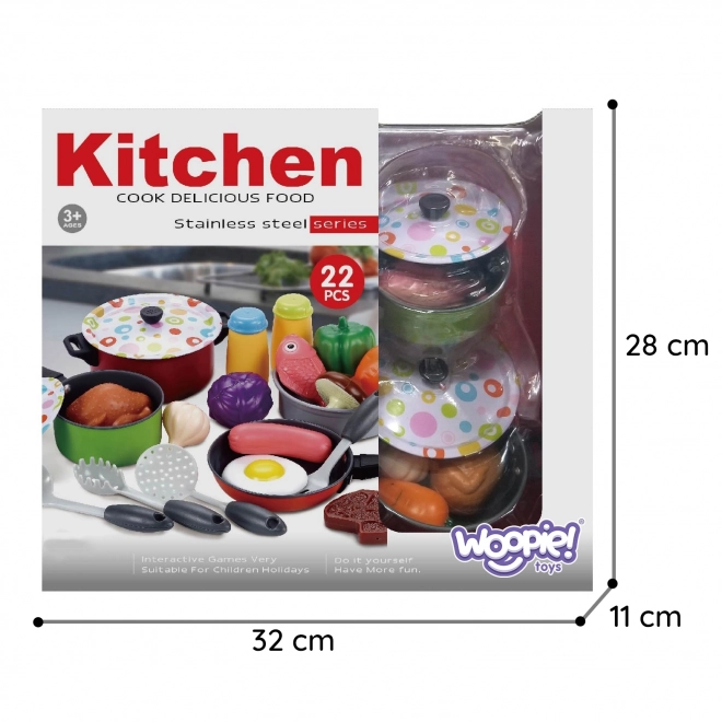 Großes küchenset für kinder