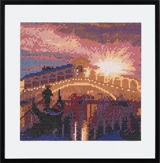 Diamantmalerei Ponte di Rialto 30x30 cm