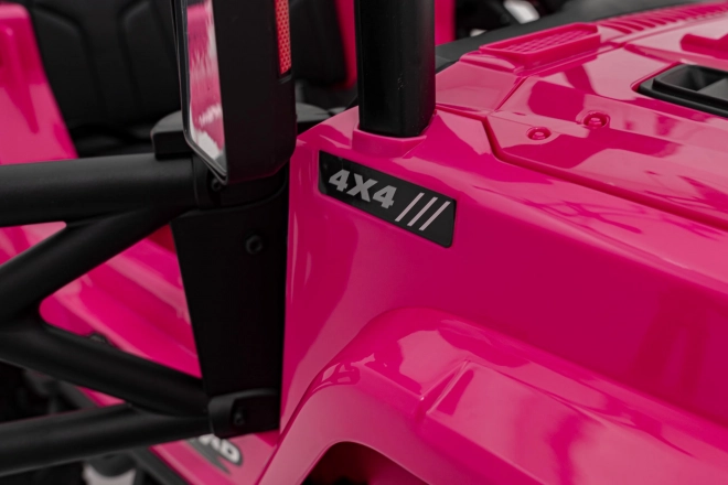 Offroad rosa elektrisches Kinderauto