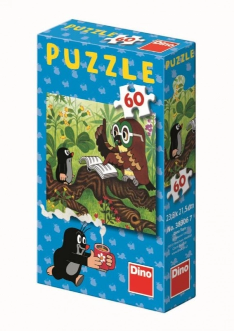 DINO Puzzle Der kleine Maulwurf und Kamille 60 Teile