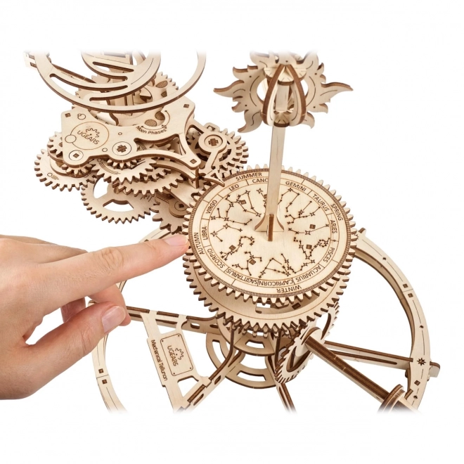 Ugears 3D Holzmechanik-Puzzle Tellurium