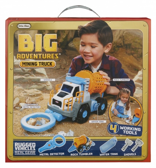 Big Adventures Bergbau-LKW Set