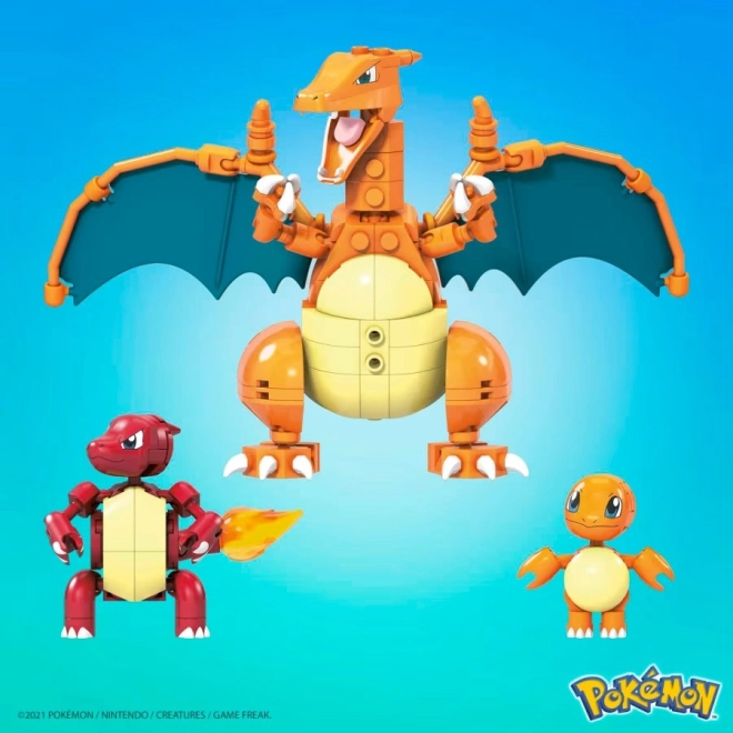 Bauset Mega Construx Pokémon Evolution von Glumanda