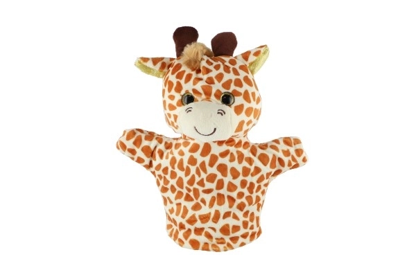 Plüsch-Handpuppe Zootier 24cm