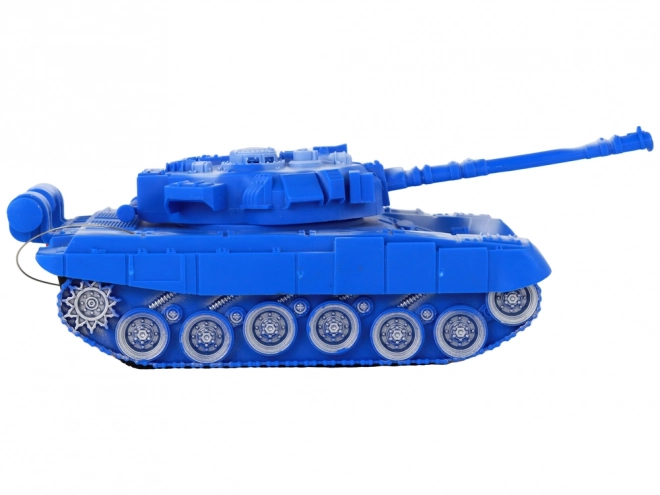 RC Panzer Ferngesteuert Blau mit Licht und Sound