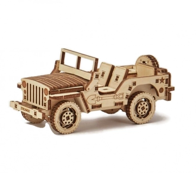 3D Holzpuzzle Jeep