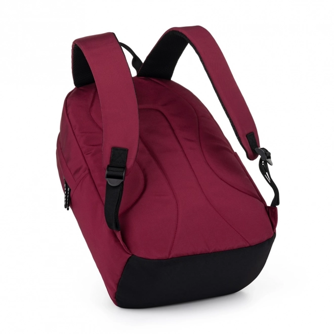 Schulrucksack OXY Runner Weinrot