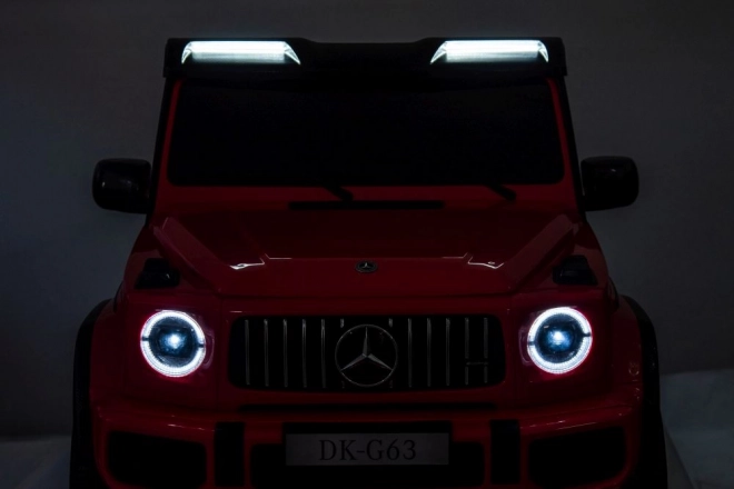 Elektrisches Auto Mercedes G63 XXL Rot 4x4