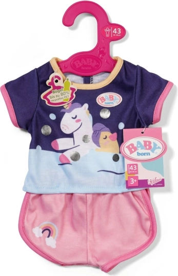 BABY born Pyjama Einhorn für Puppen 43 cm