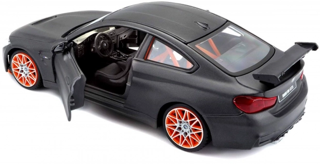 BMW M4 GTS Modellauto grau 1:24