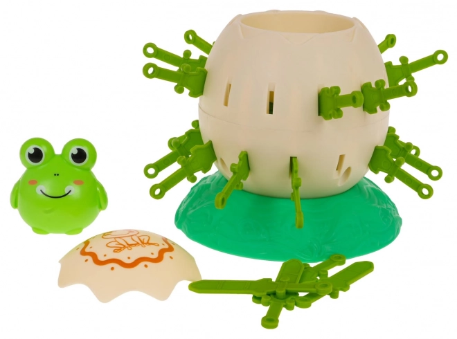 Geschicklichkeitsspiel Springender Frosch für Kinder