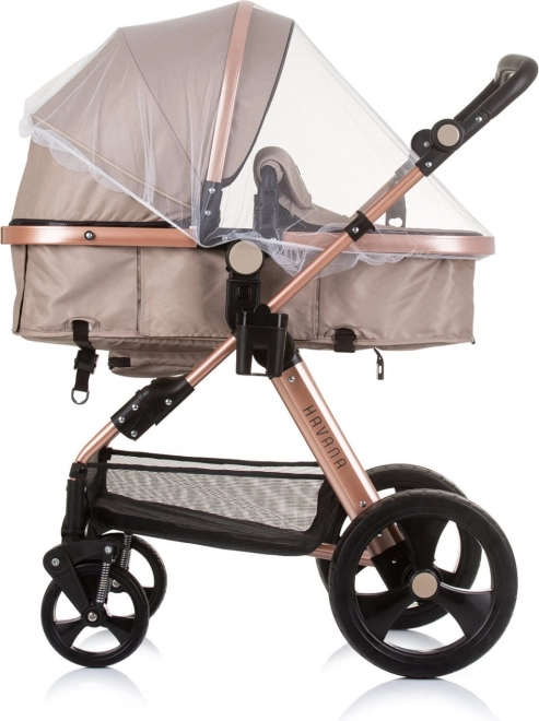 Chipolino Kombikinderwagen Havana 2 in 1 Golden Beige