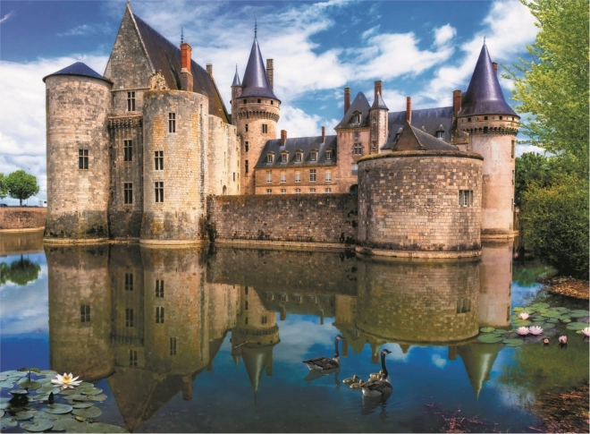 Puzzle 3000 Teile Schloss Sully-sur-Loire Frankreich