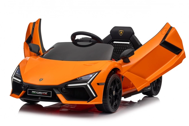 Kinder Elektroauto Lamborghini Revuelto orange